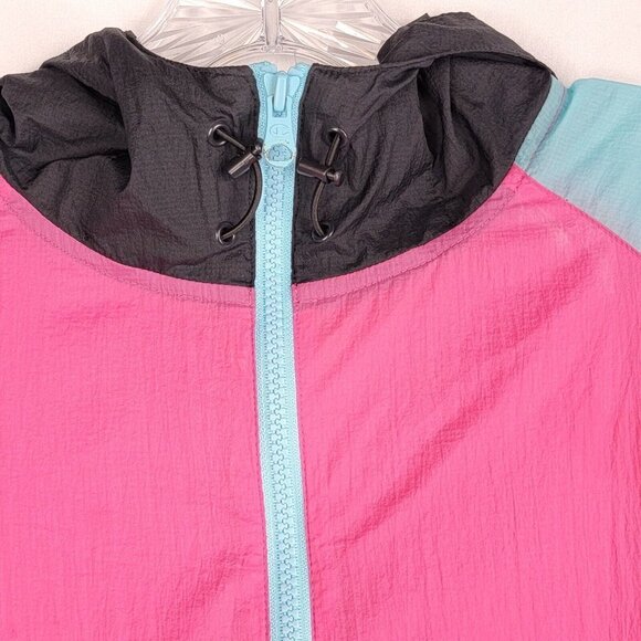 Champion Mens Packable Manorak Colorblock Windbreaker Jacket Size Small Pullover - Picture 5 of 16